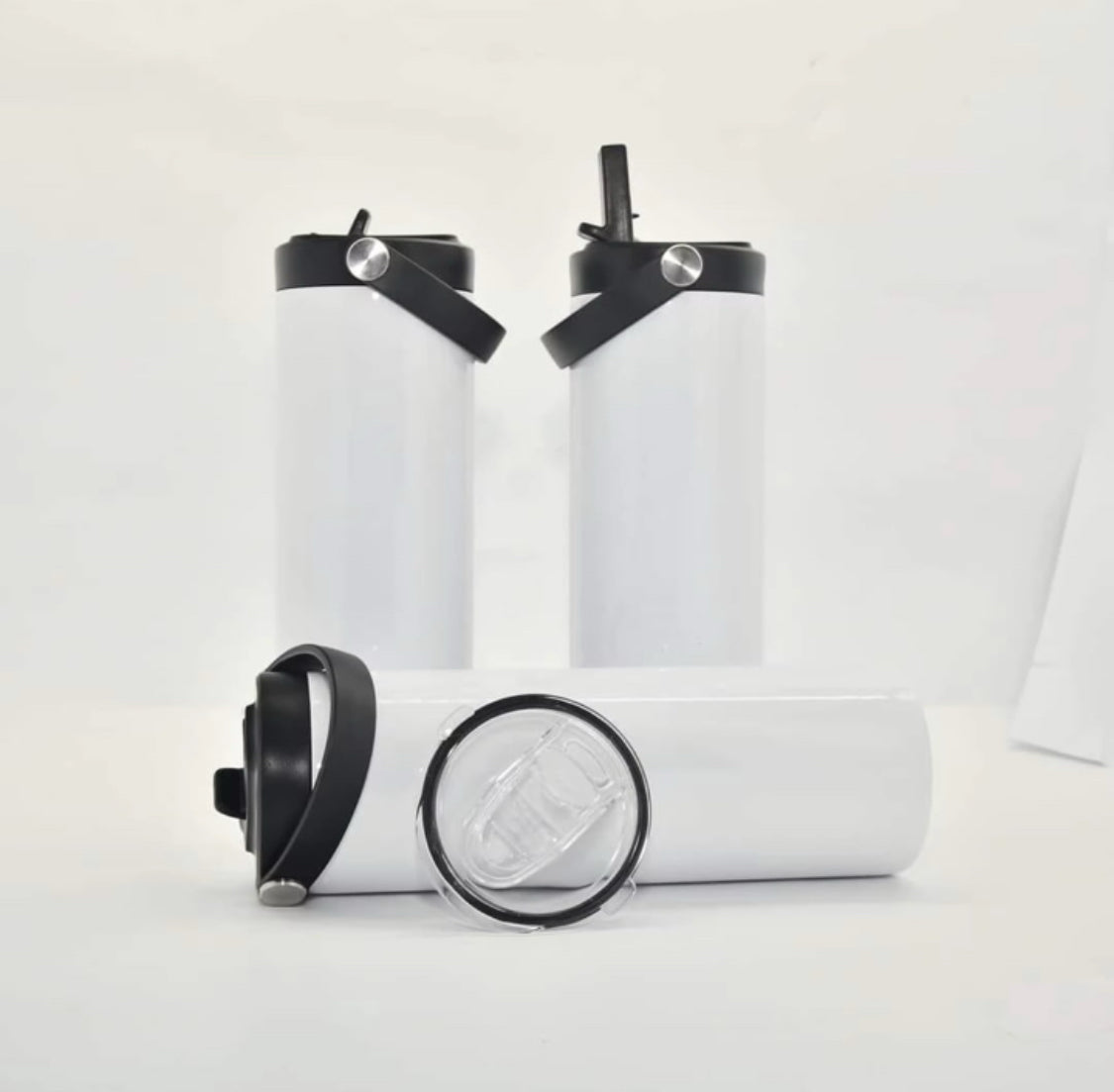 20oz Custom Tumbler - 2 lids + Straw